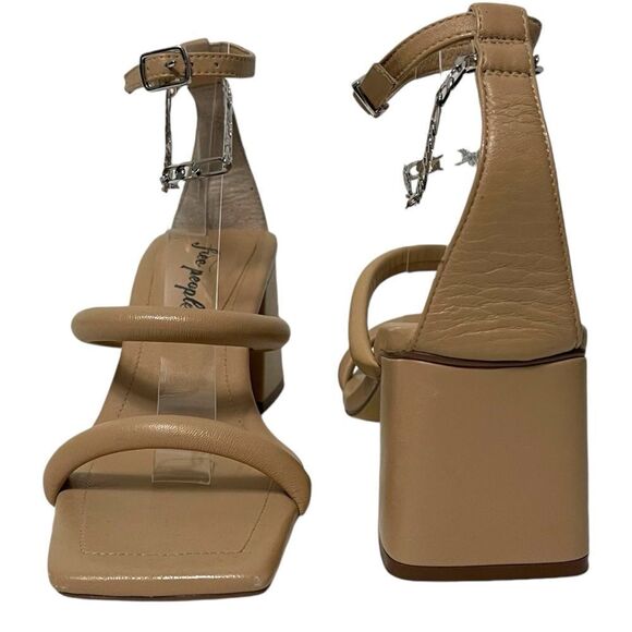 NWOB FREE PEOPLE Parker Pillow Heels 38 - Picture 3 of 8